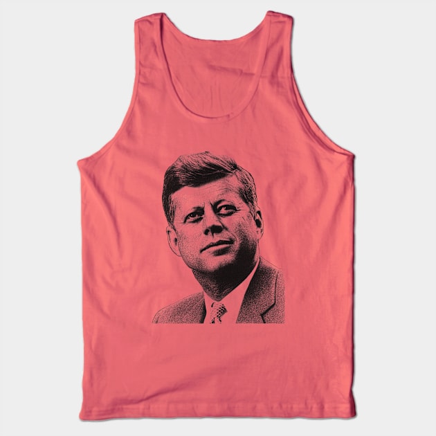 President John F. Kennedy Tank Top by warishellstore